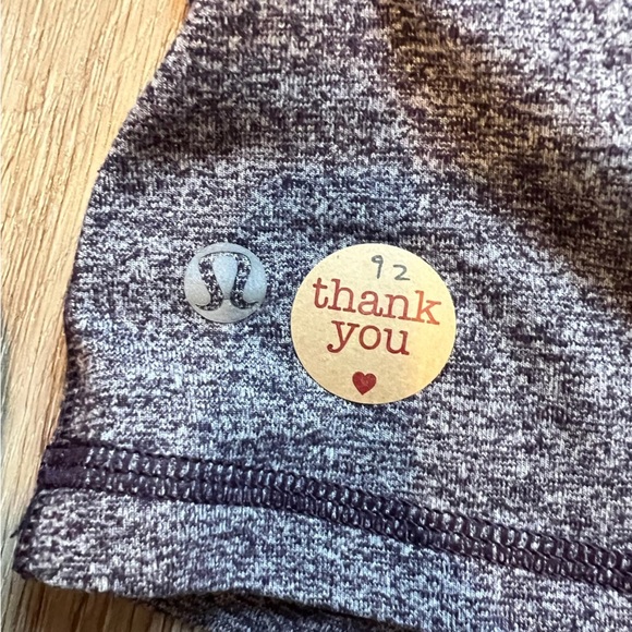 92. Lululemon Inspiration Tank Purple Size 12 - Picture 14 of 14